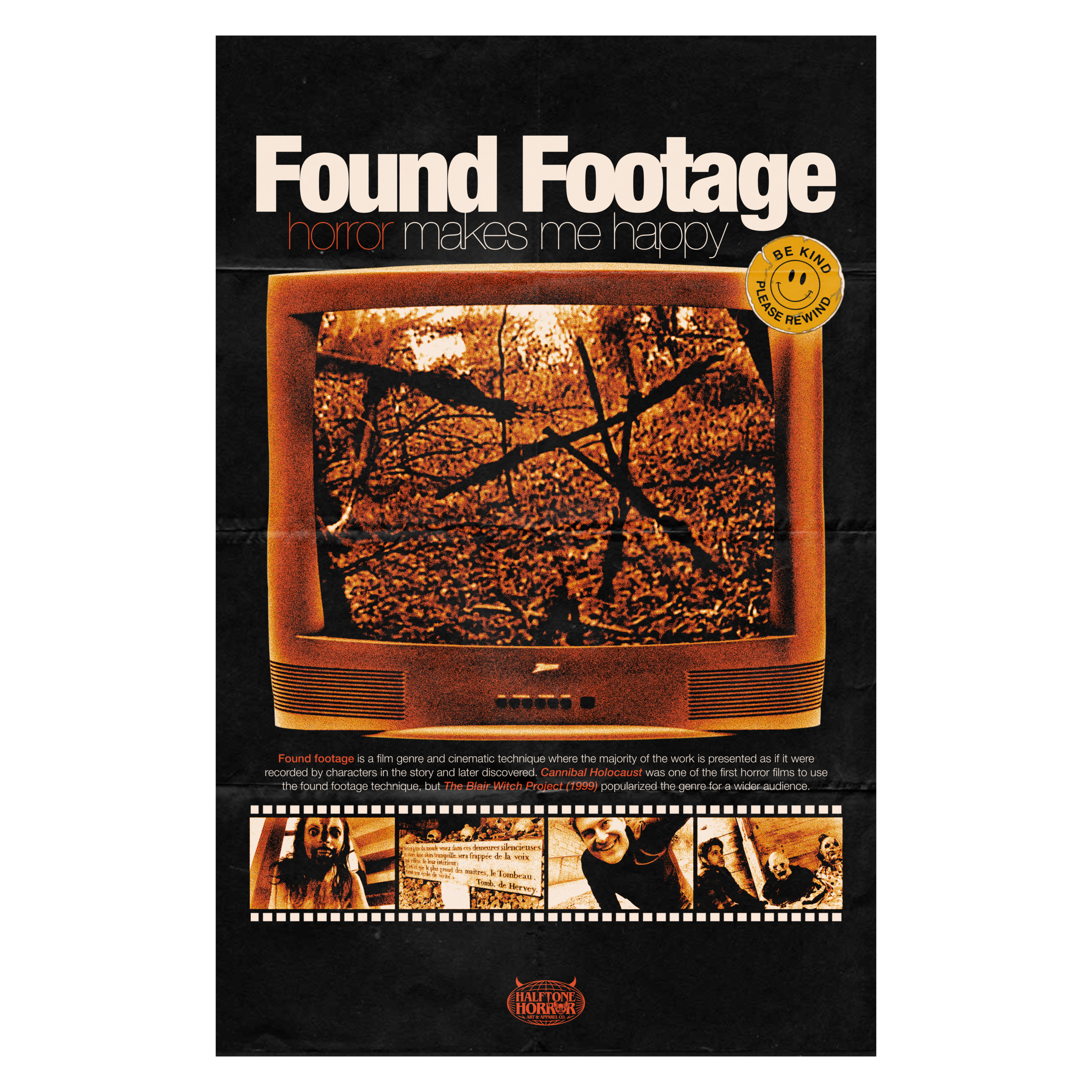 *QUICK DROP* Found Footage 11"x 17" Poster