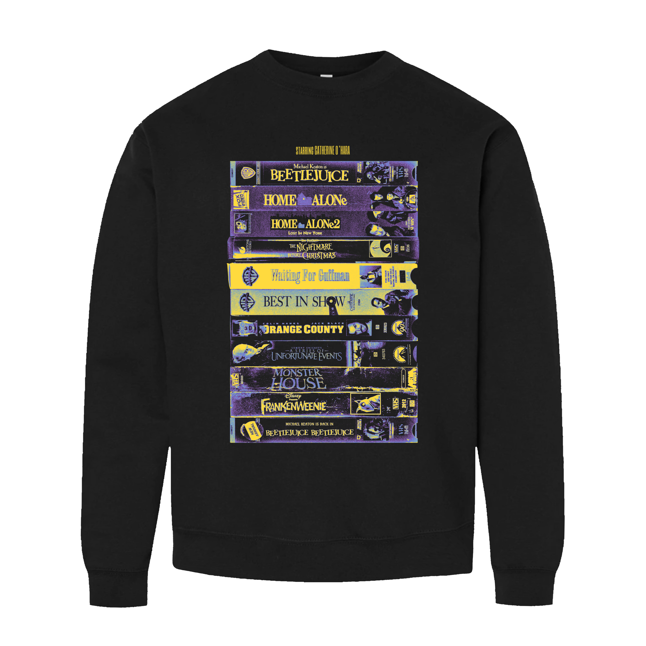 *PREORDER* O'Hara VHS Stack Crew Neck Sweatshirt