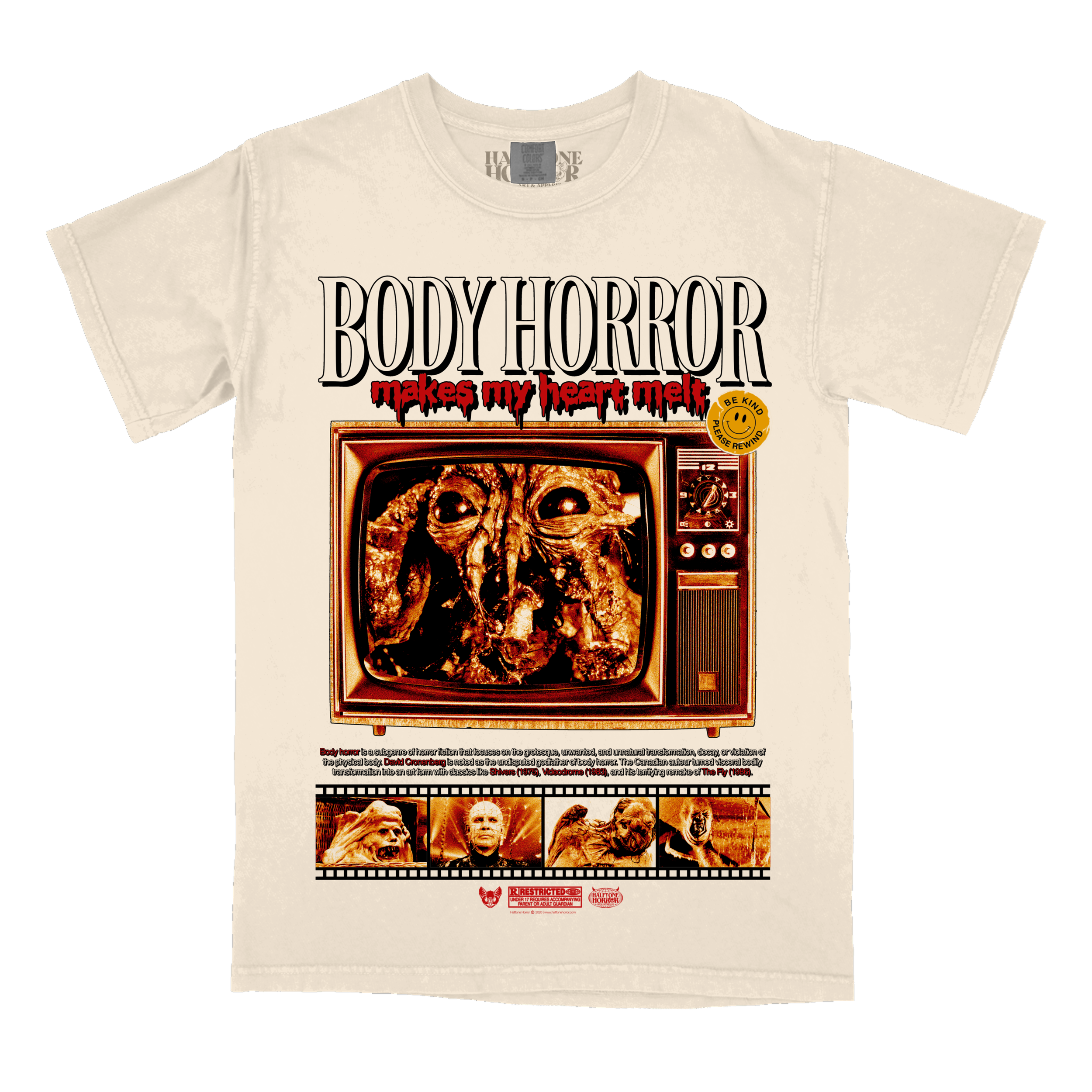 *QUICK DROP* Body Horror Comfort Colors (Ivory)