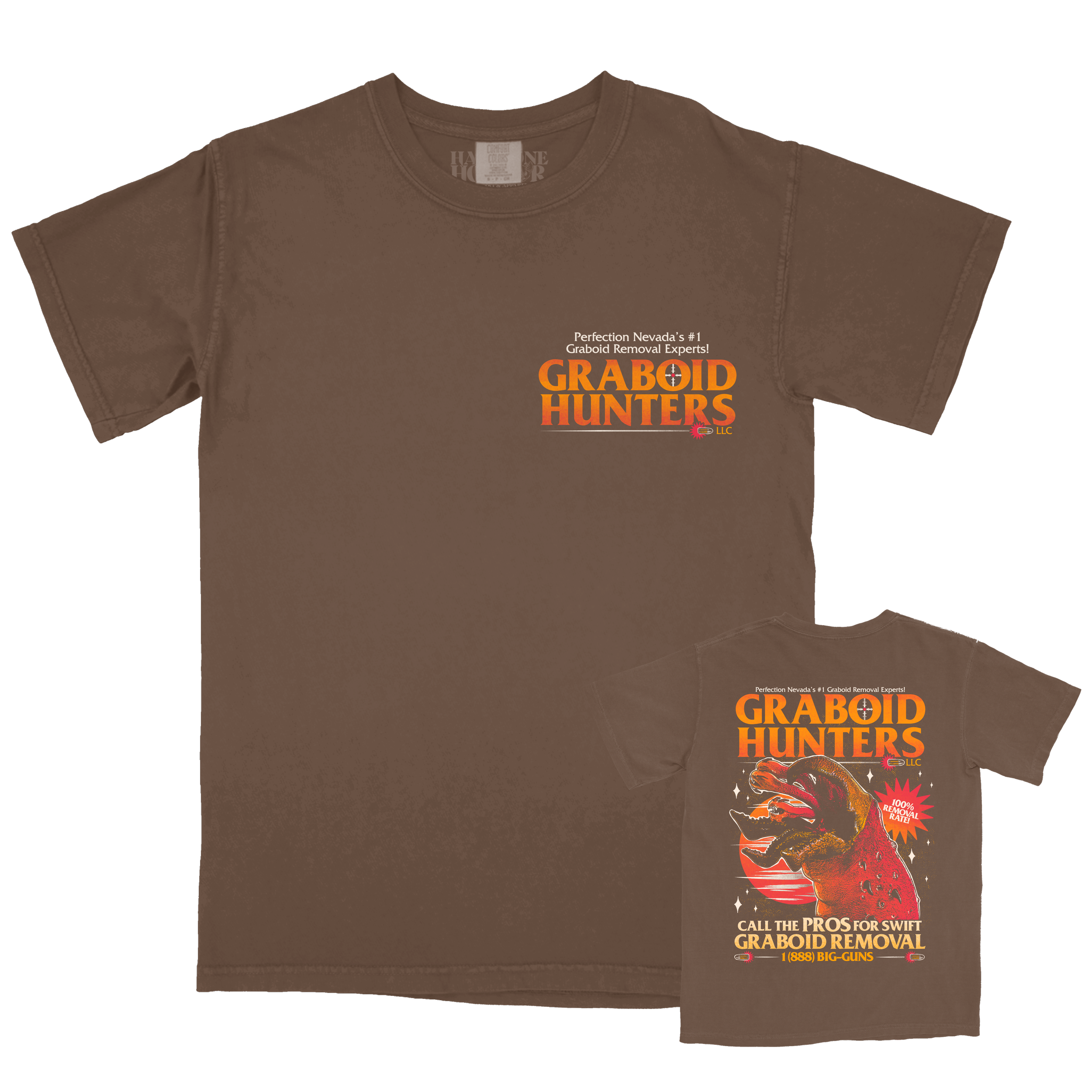 *PREORDER* Graboid Hunters Espresso Comfort Colors