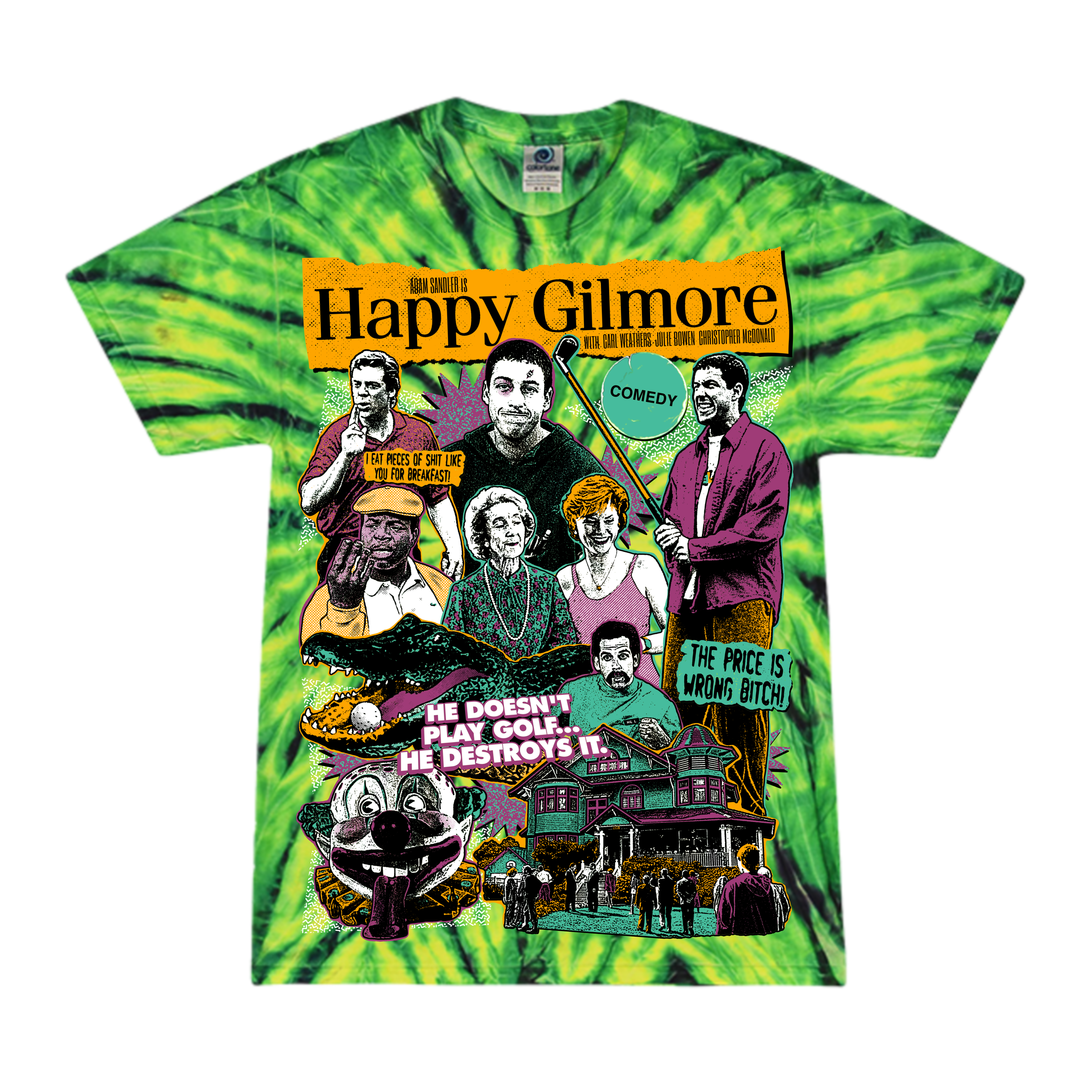 Happy Gilmore Tie Dye