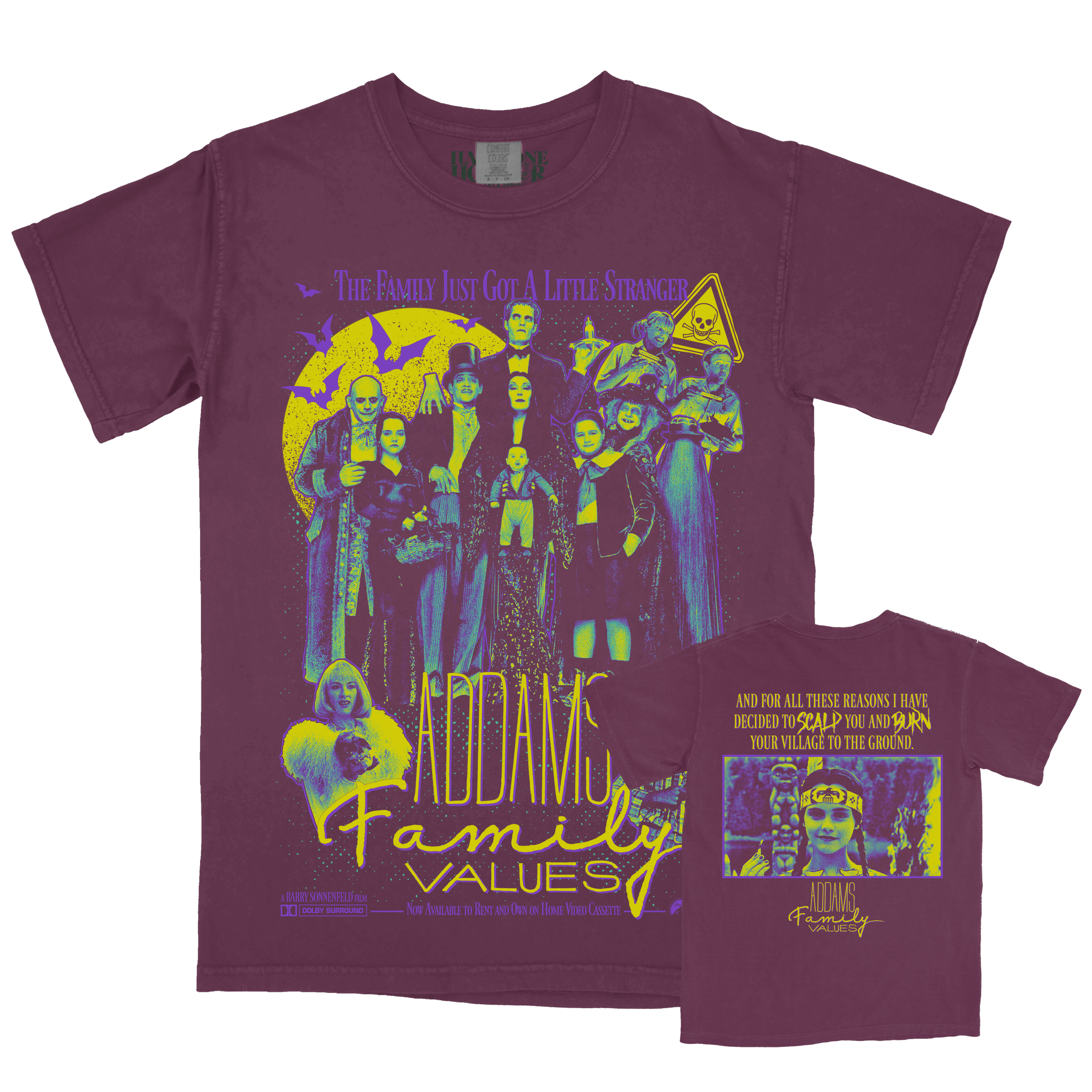 *QUICK DROP* Addams Family Values Comfort Colors (Berry)