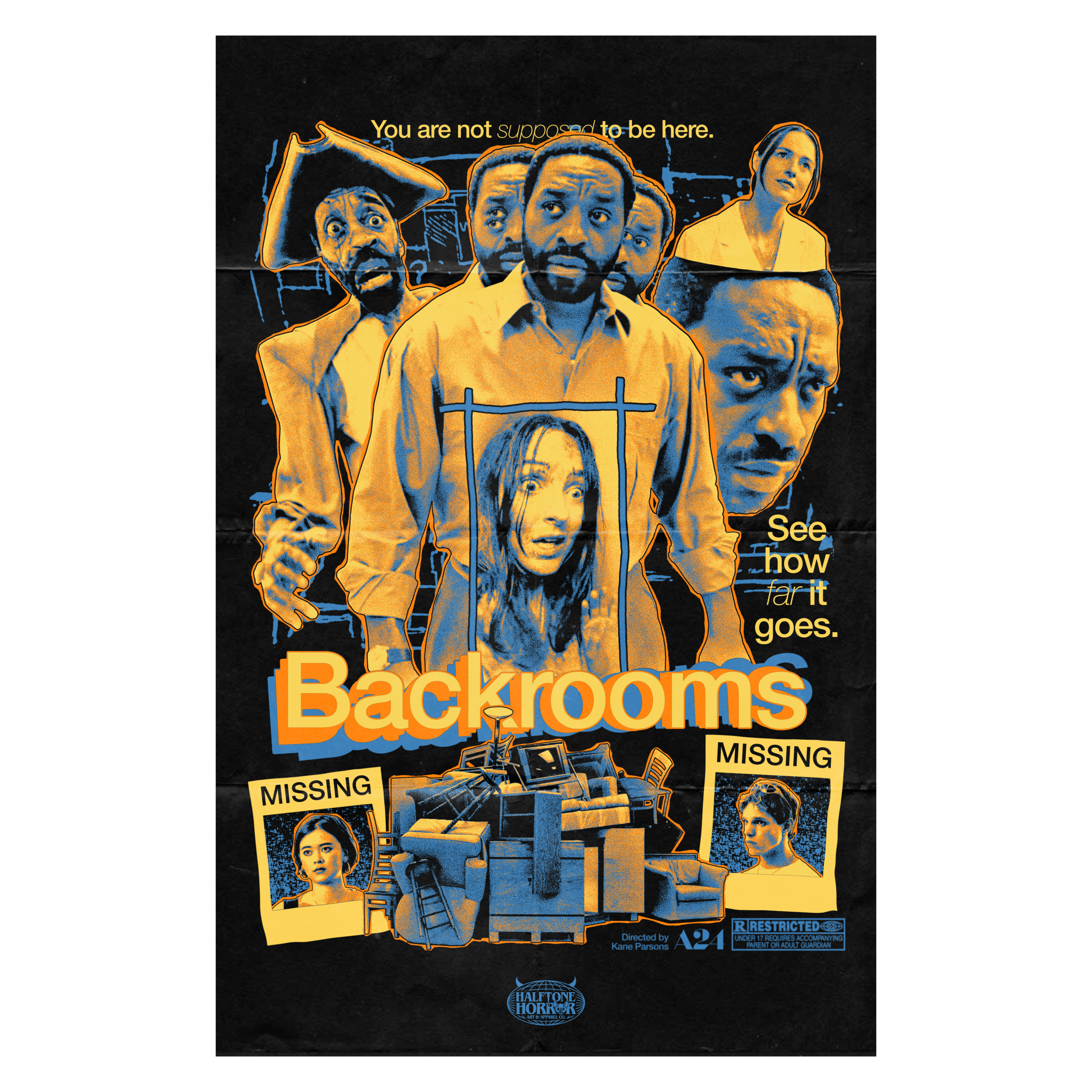 *QUICK DROP* Backrooms 11"x 17" Poster