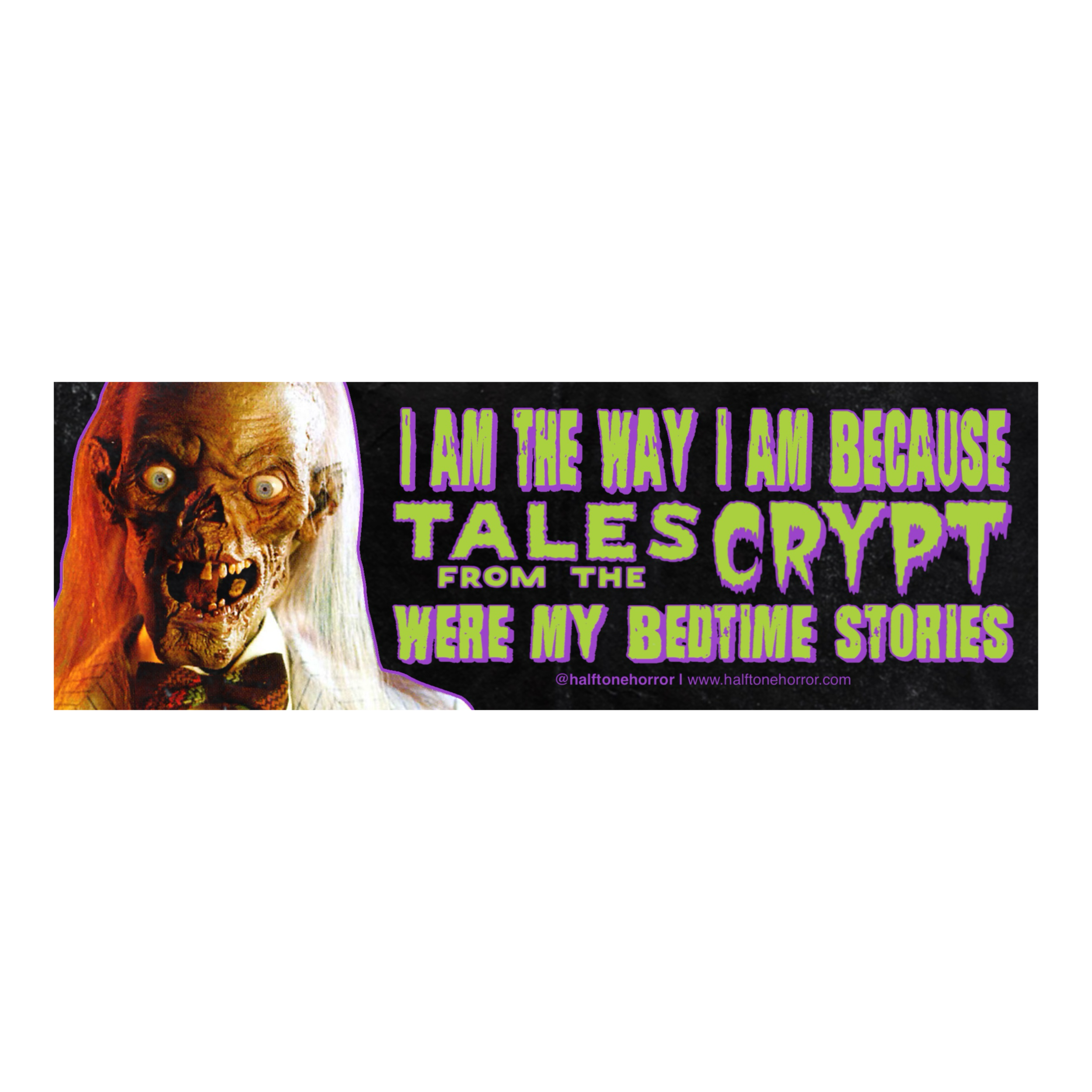 Crypt Bumper Sticker
