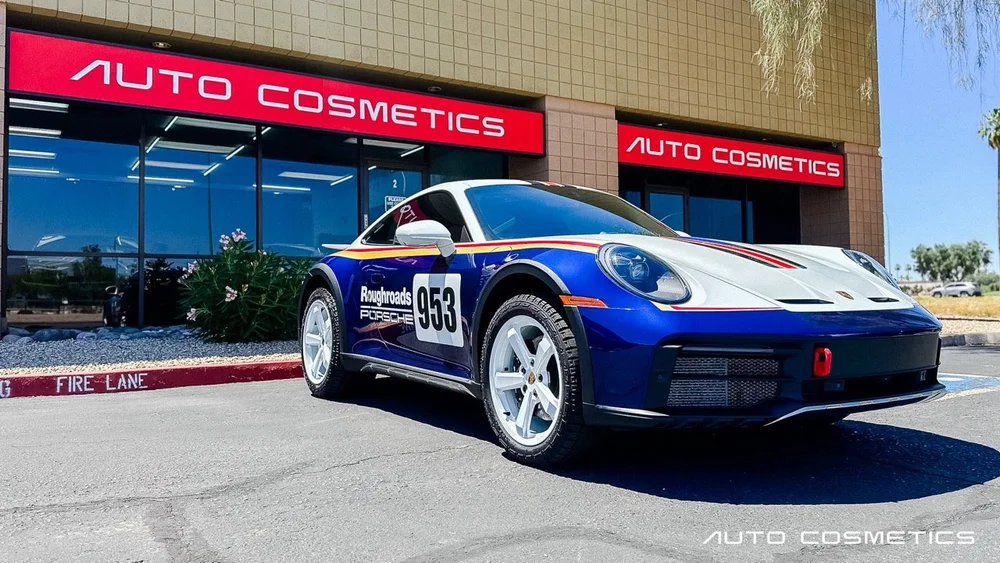 Premium XPEL Ceramic Tint Installation for Porsche at Auto Cosmetics, Gilbert, AZ