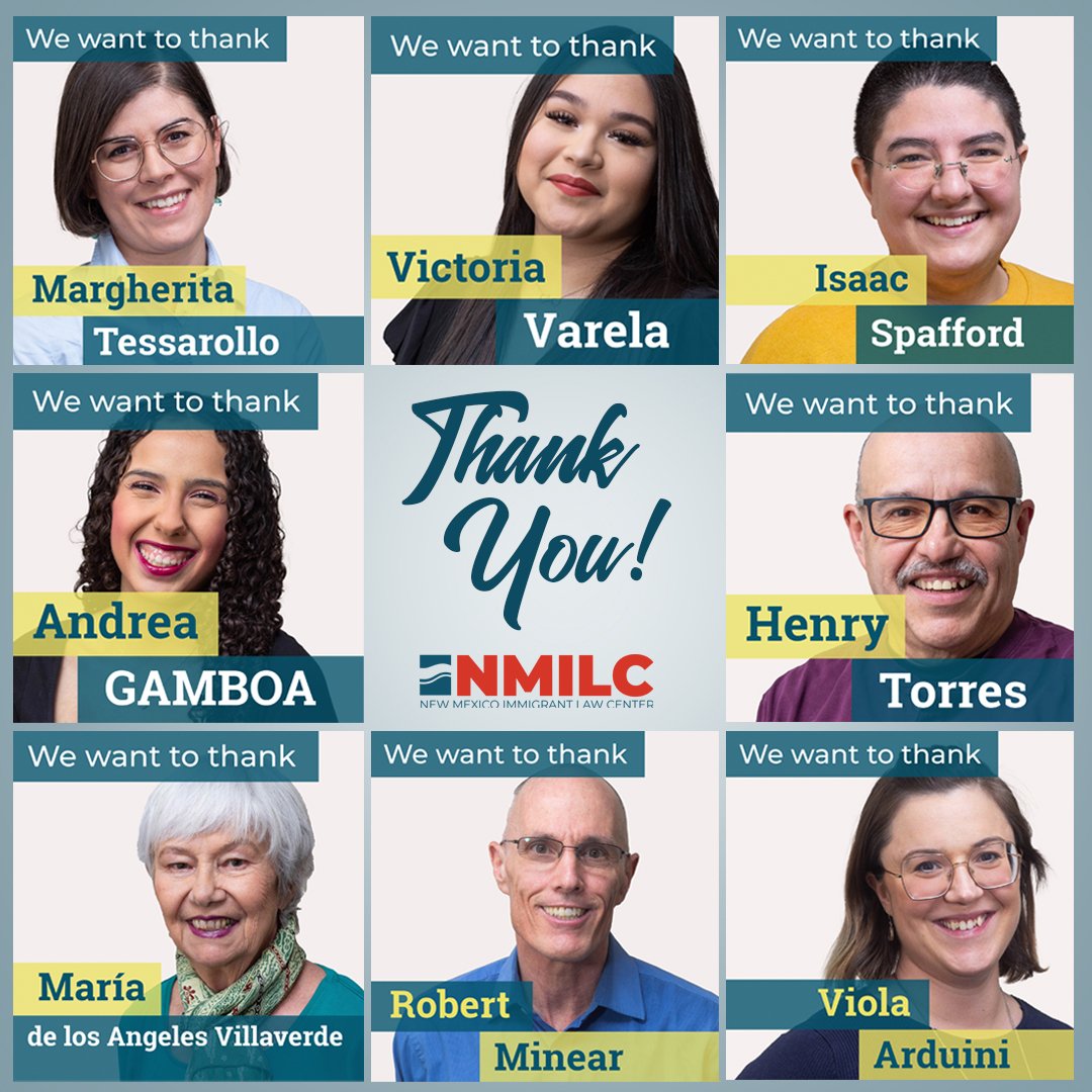 Last week was National Volunteer Appreciation Week, and NMILC celebrated by thanking our volunteers on social media and their reasons for donating their time and talents. If you missed the posts, please visit our blog at the NMILC website (LINK IN BI