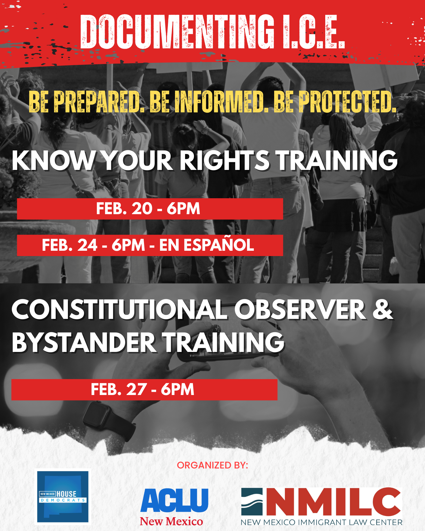 Know Your Rights - Interactions with ICE Virtual Training