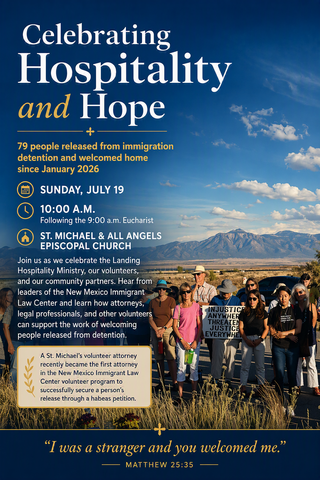 Celebrating Hospitality and Hope