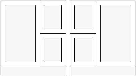 30" Vanity (Drawers Left or Right)