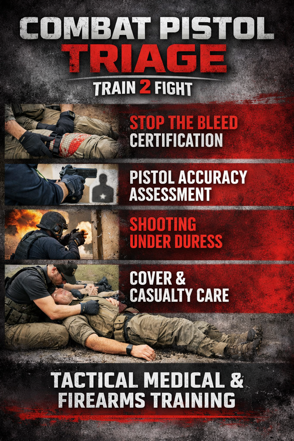 Combat Pistol Triage
