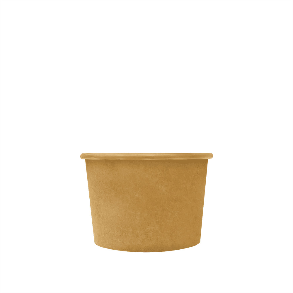 8oz Kraft Paper Food Container — HAKOWARE by Harvest Pack Inc