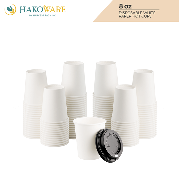 12oz Kraft Cup Container — HAKOWARE by Harvest Pack Inc