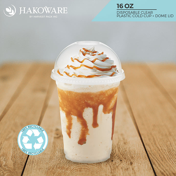 16 oz. Clear PET Plastic Cold Cup - 1000/Case — Enterprise Coffee