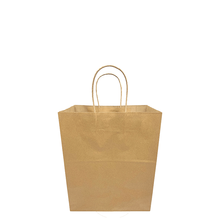 Kraft Paper Bag (Bistro Size 10x 6.75x12) — HAKOWARE by Harvest Pack Inc