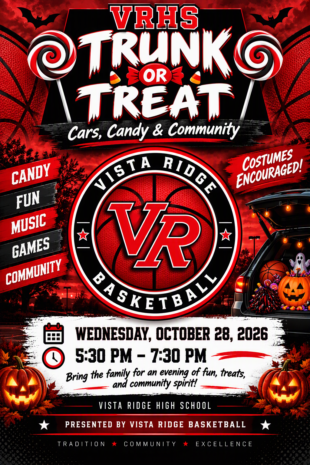 VRHS Trunk or Treat 