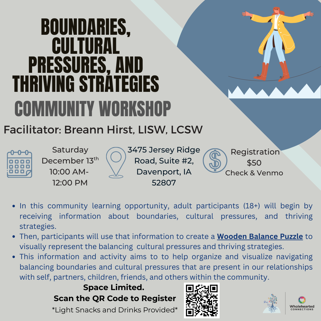 Boundaries, Cultural Pressures, and Thriving Strategies