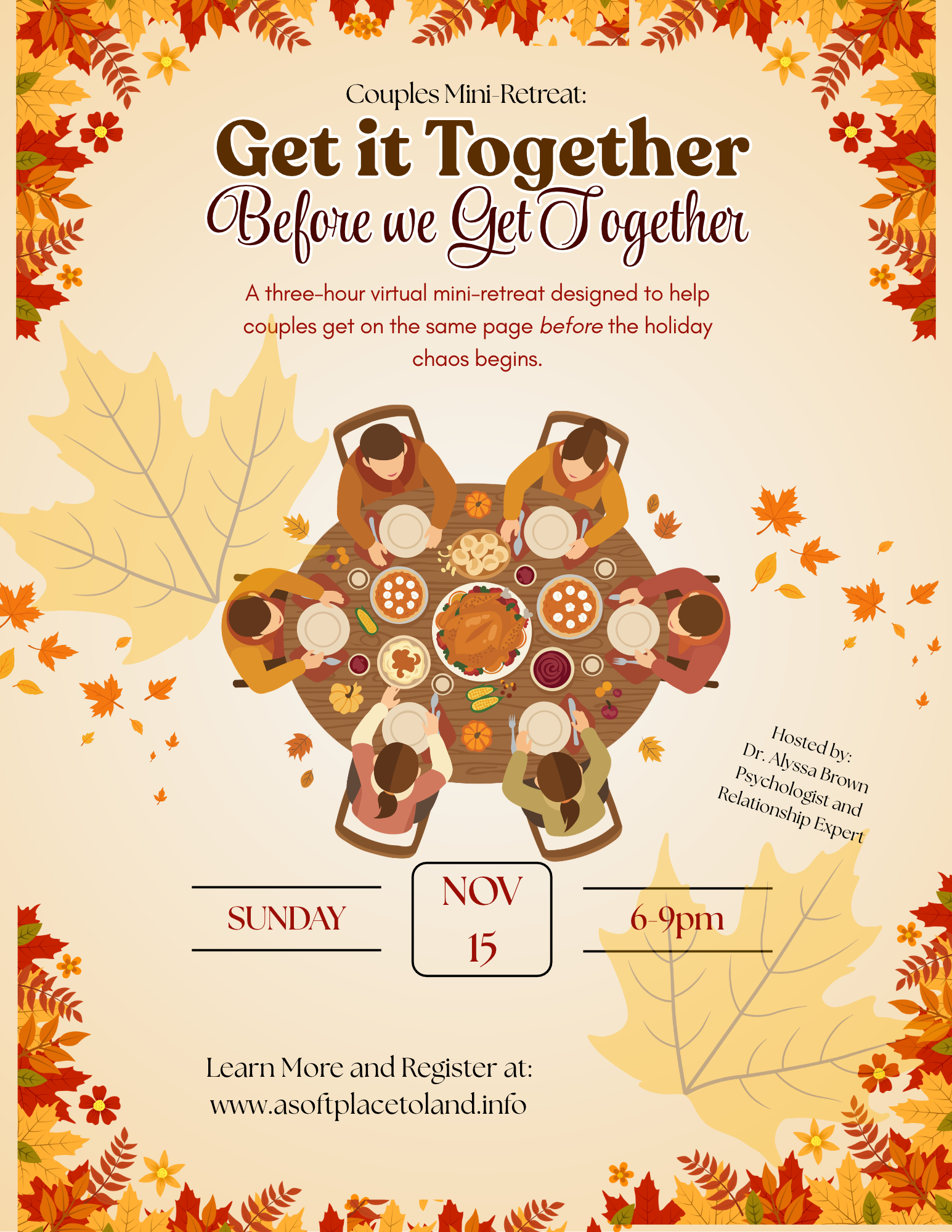 Couples Mini-Retreat: Get It Together - Before We Get Together
