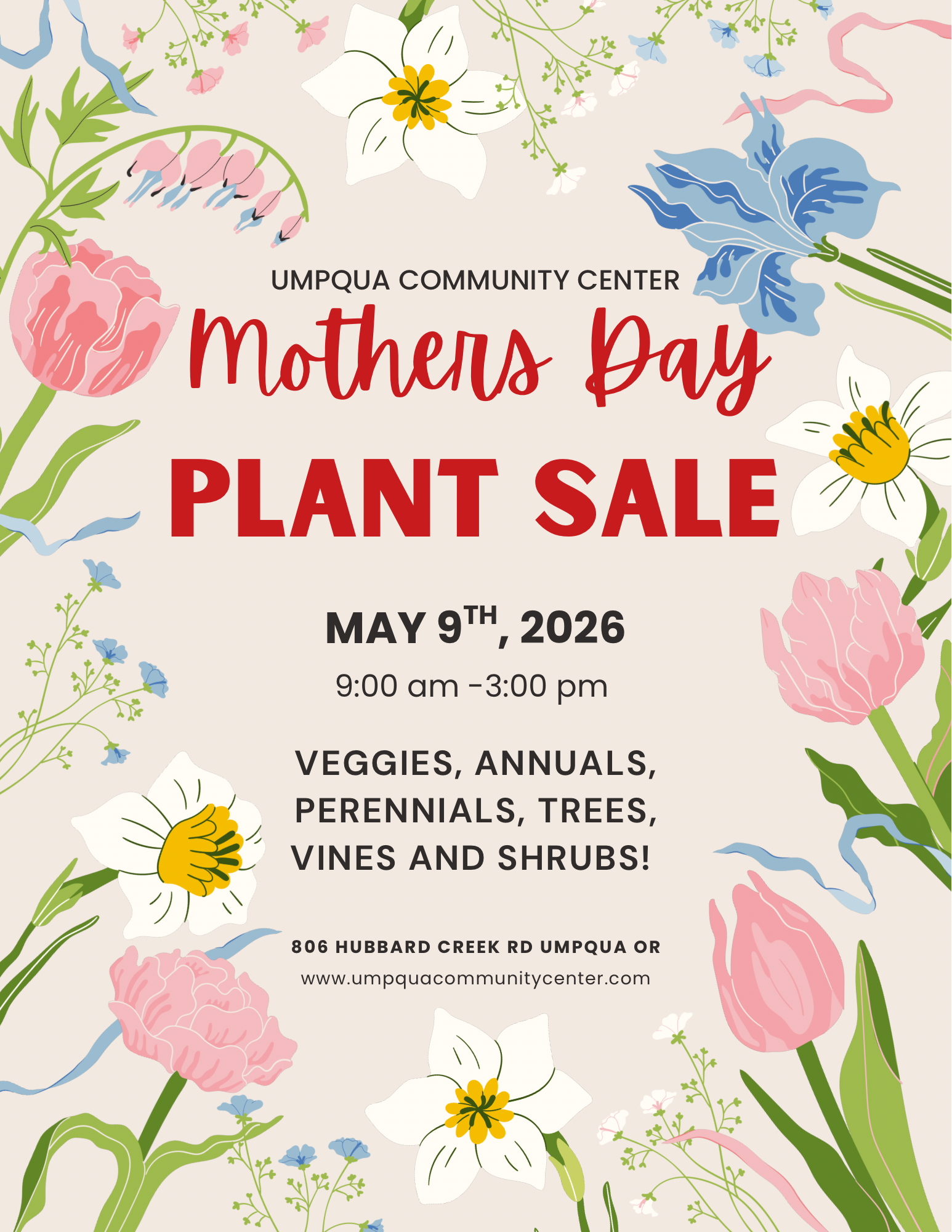 Annual Mother’s Day Plant Sale