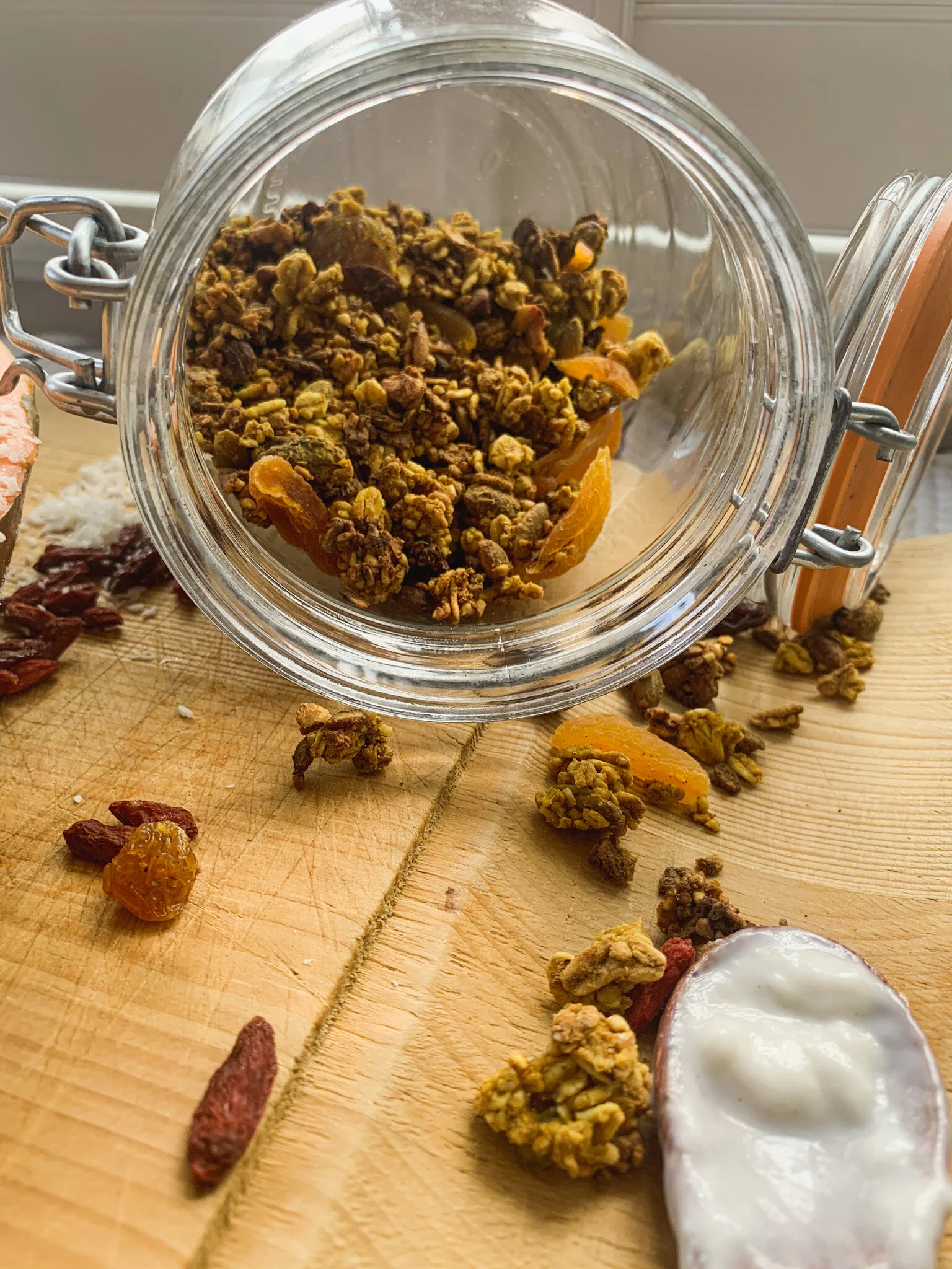 sourdough golden granola — everything alex cooks