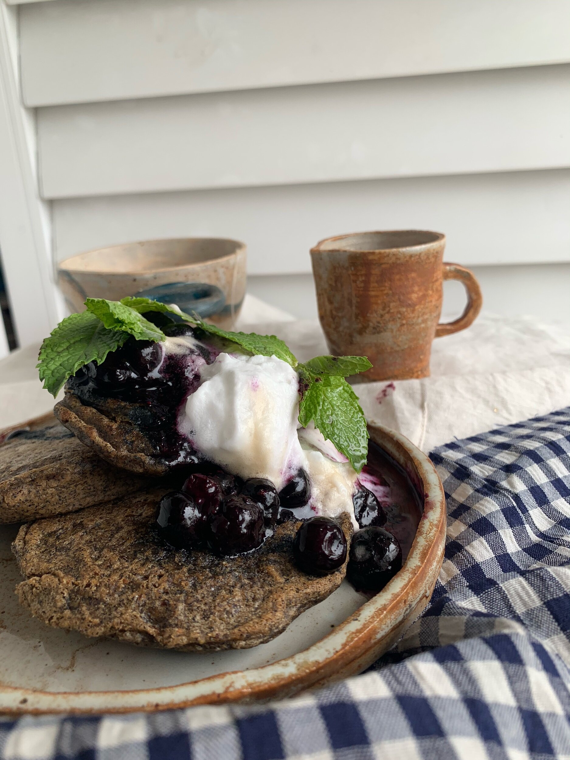 earl grey, oat, & yogurt pancakes — everything alex cooks