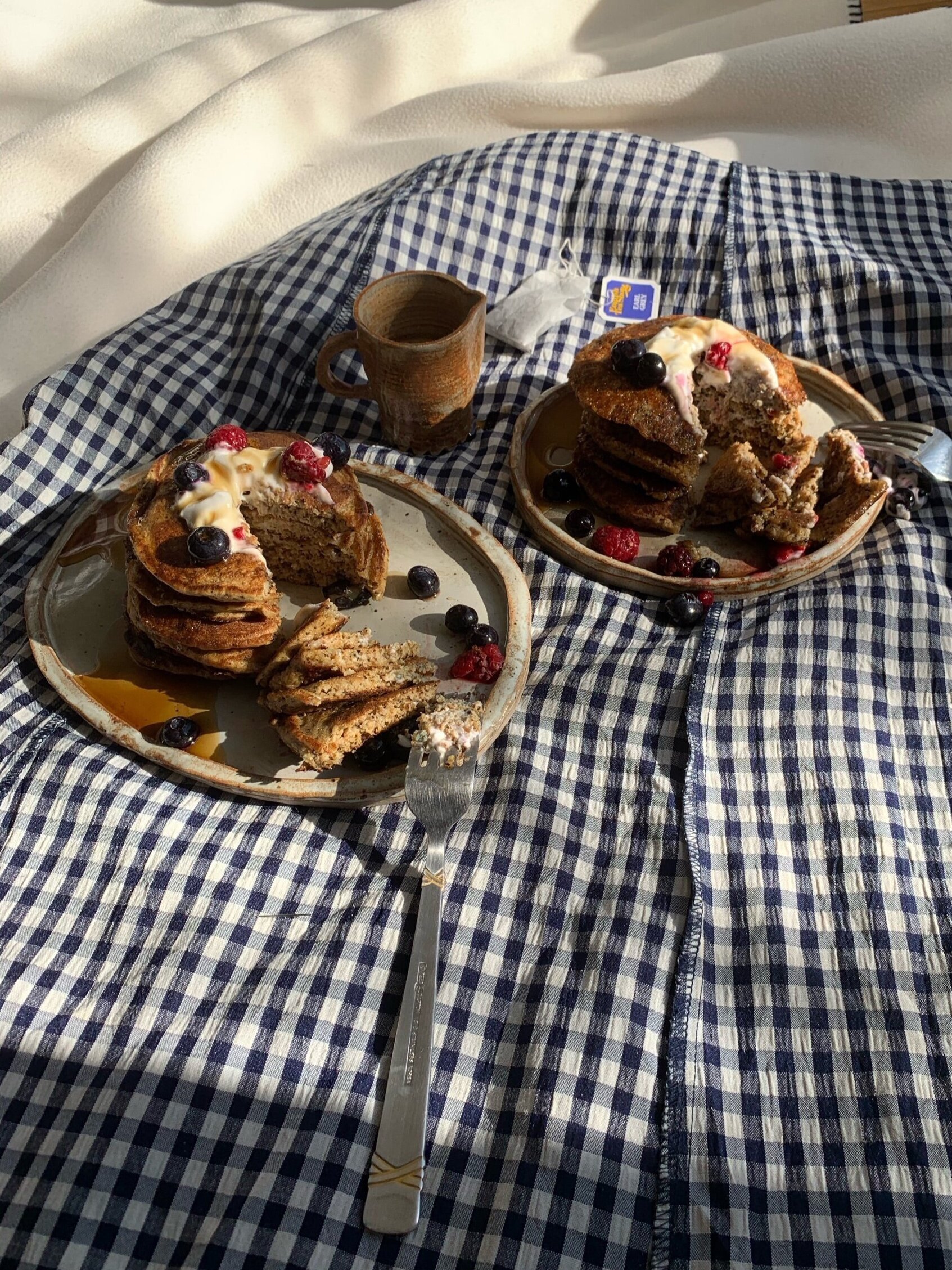 earl grey, oat, & yogurt pancakes — everything alex cooks