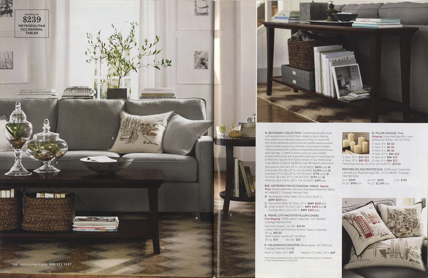 Series of Embroidered city pillows for Pottery Barn