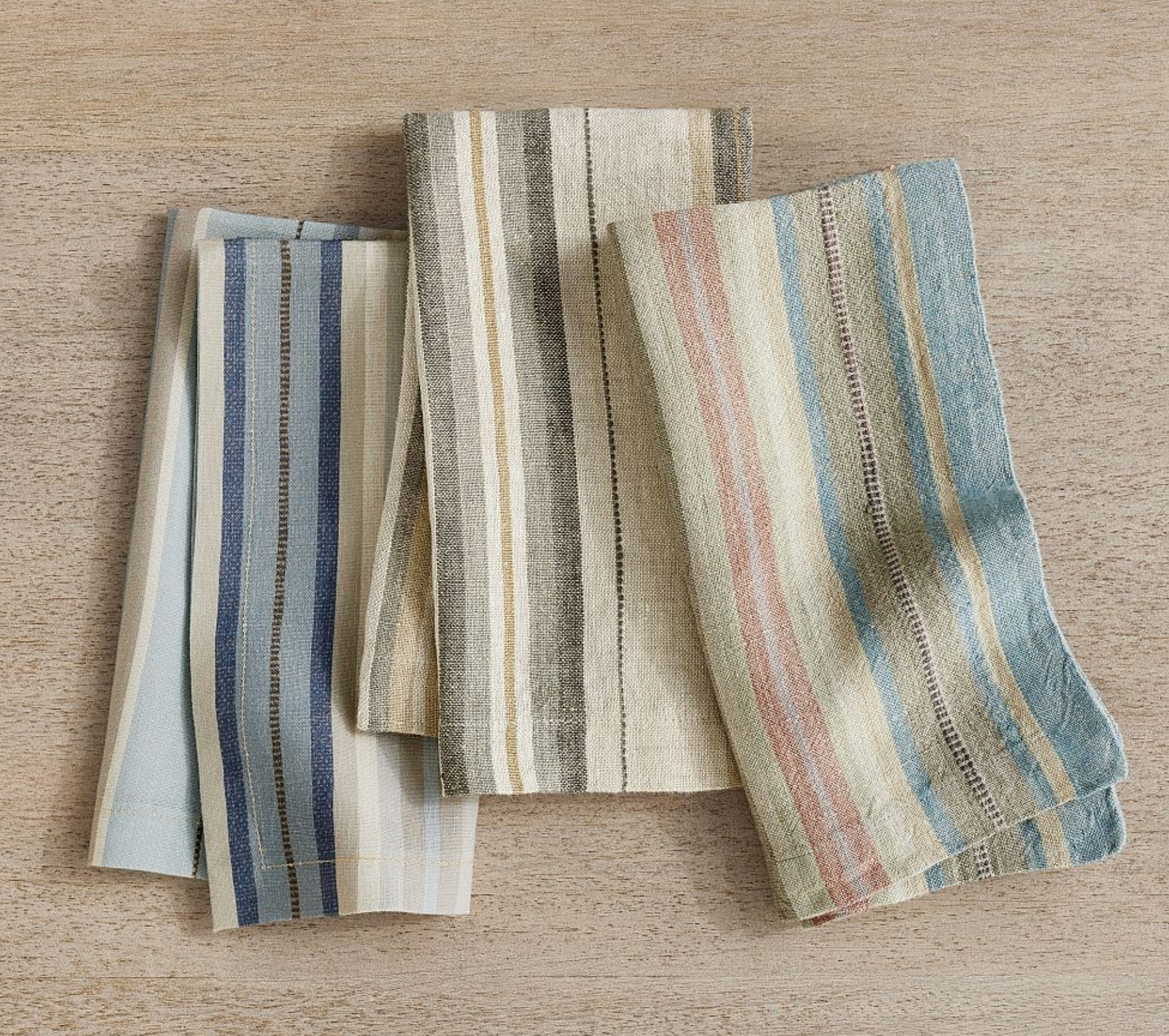 Lonnie Yarn Dye Napkins for Pottery Barn