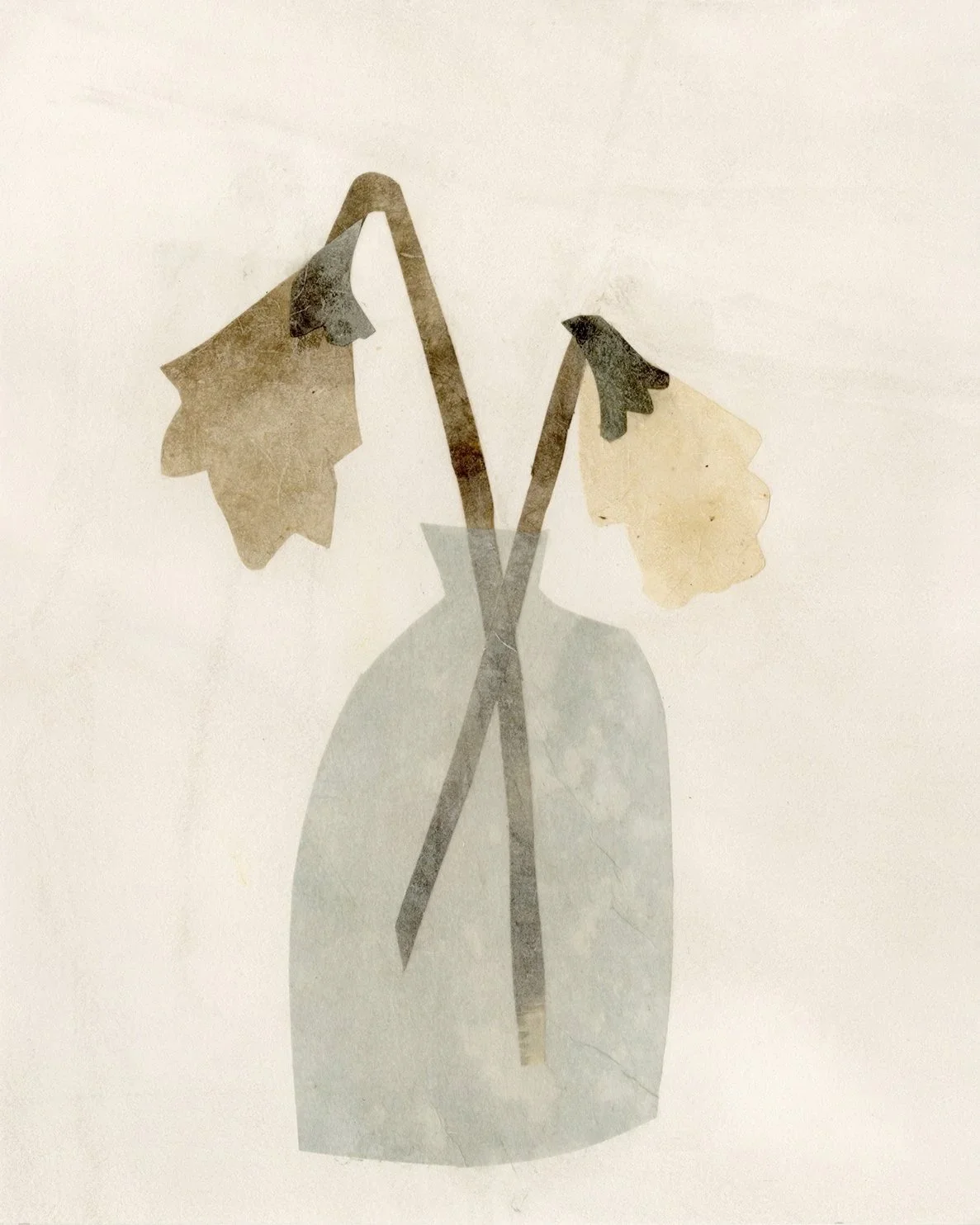 Paper Collage Botanicals Wall Art for Pottery Barn