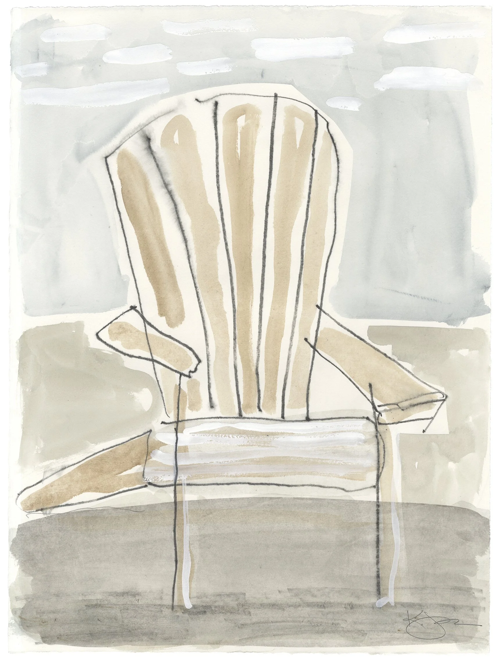 'Lounge With Me'  Wall Art for PB Spring 2024