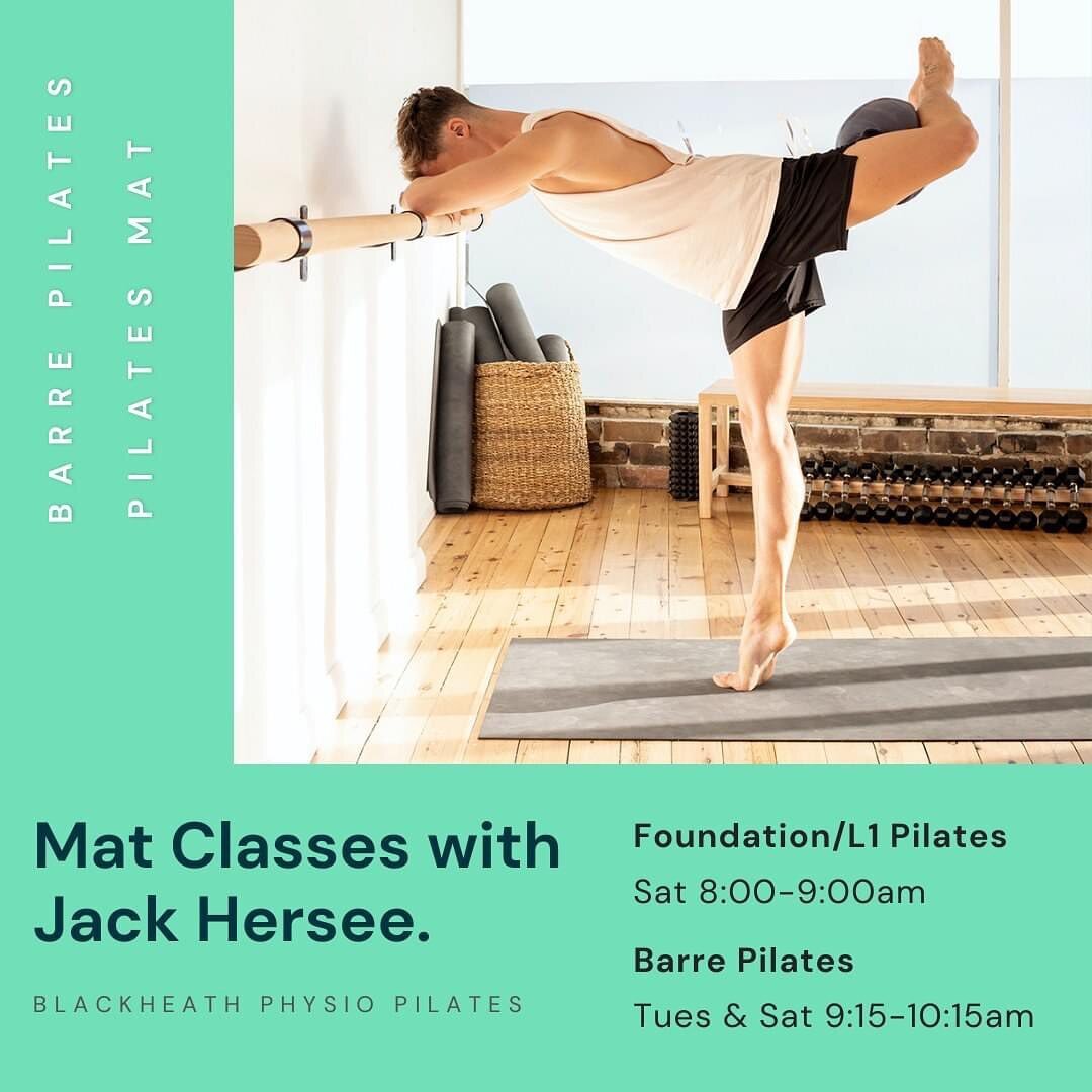 Did you know that we now have a Foundation mat class on a Saturday morning?  Time to Spring into Pilates with our mat and equipment sessions with Tania and Jack!  #pilates #bluemountainspilates #blackheathpilates #taniamaalouf #jackhersee #fitness #s