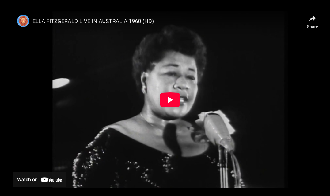 Ella Fitzgerald Live in Australia (1960)