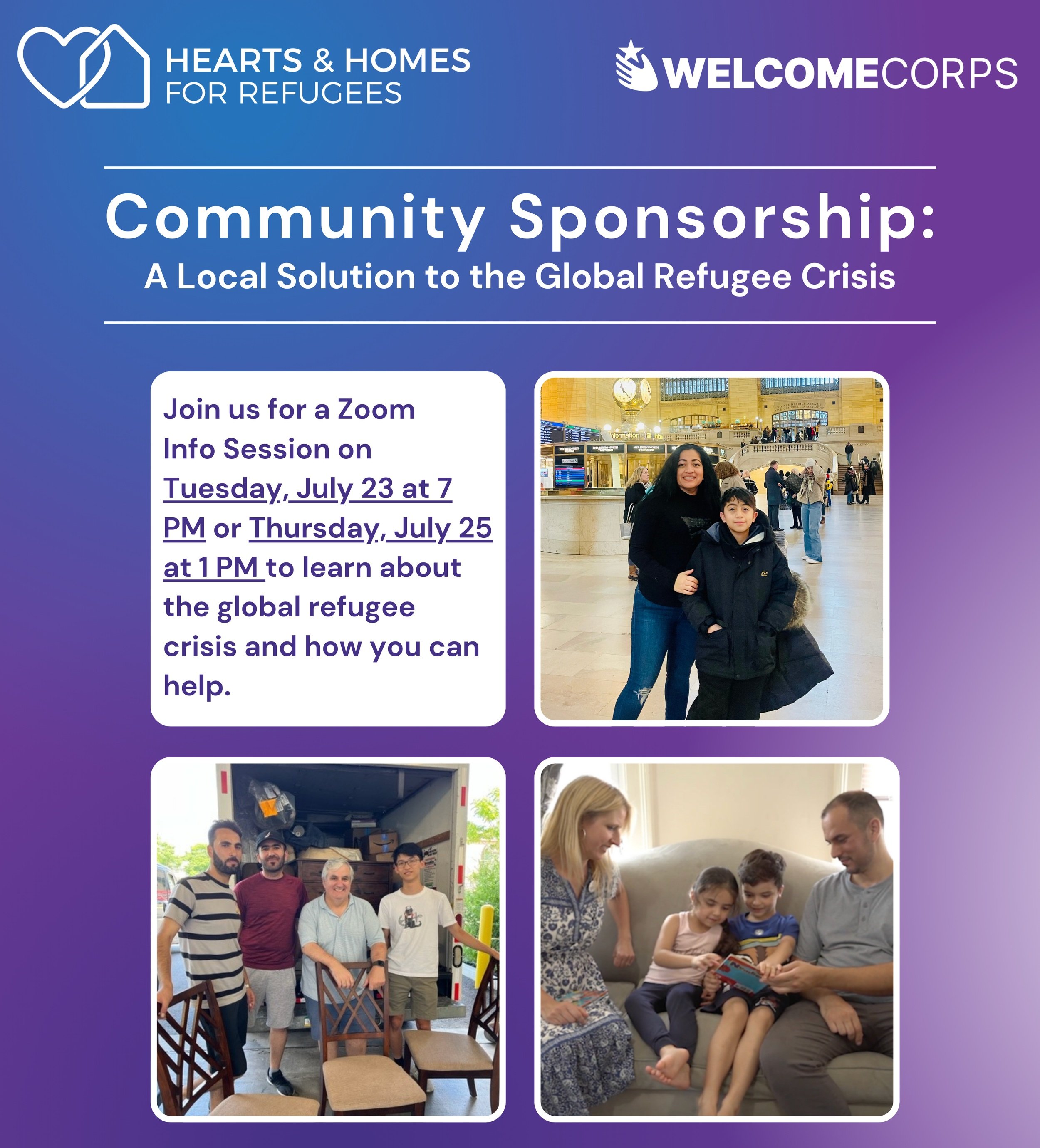 Community Sponsorship Webinar: A Local Solution to the Global Refugee Crisis