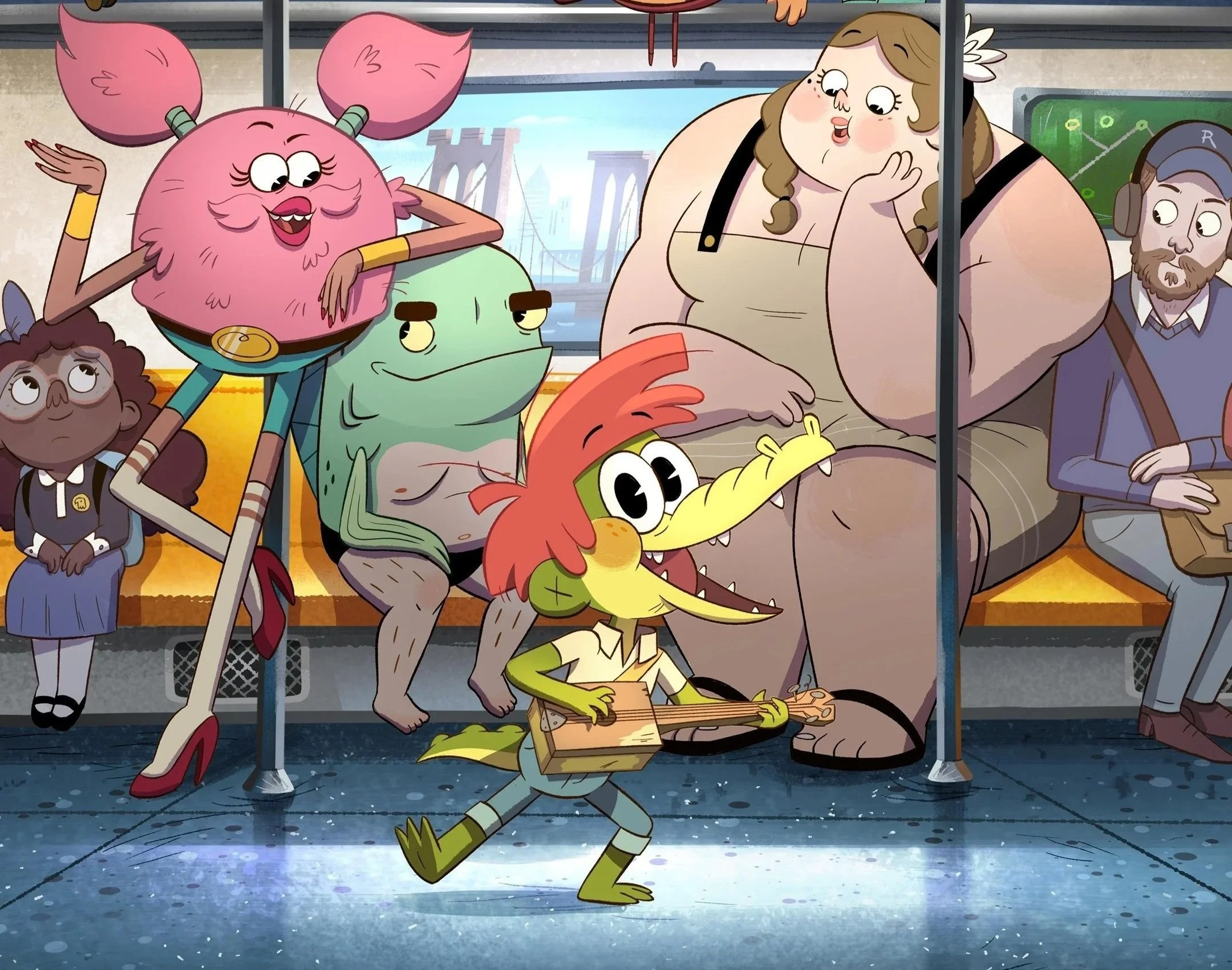 Arlo the Alligator Boy Movie / Netflix. Titmouse (Visual Development, Paint Lead)