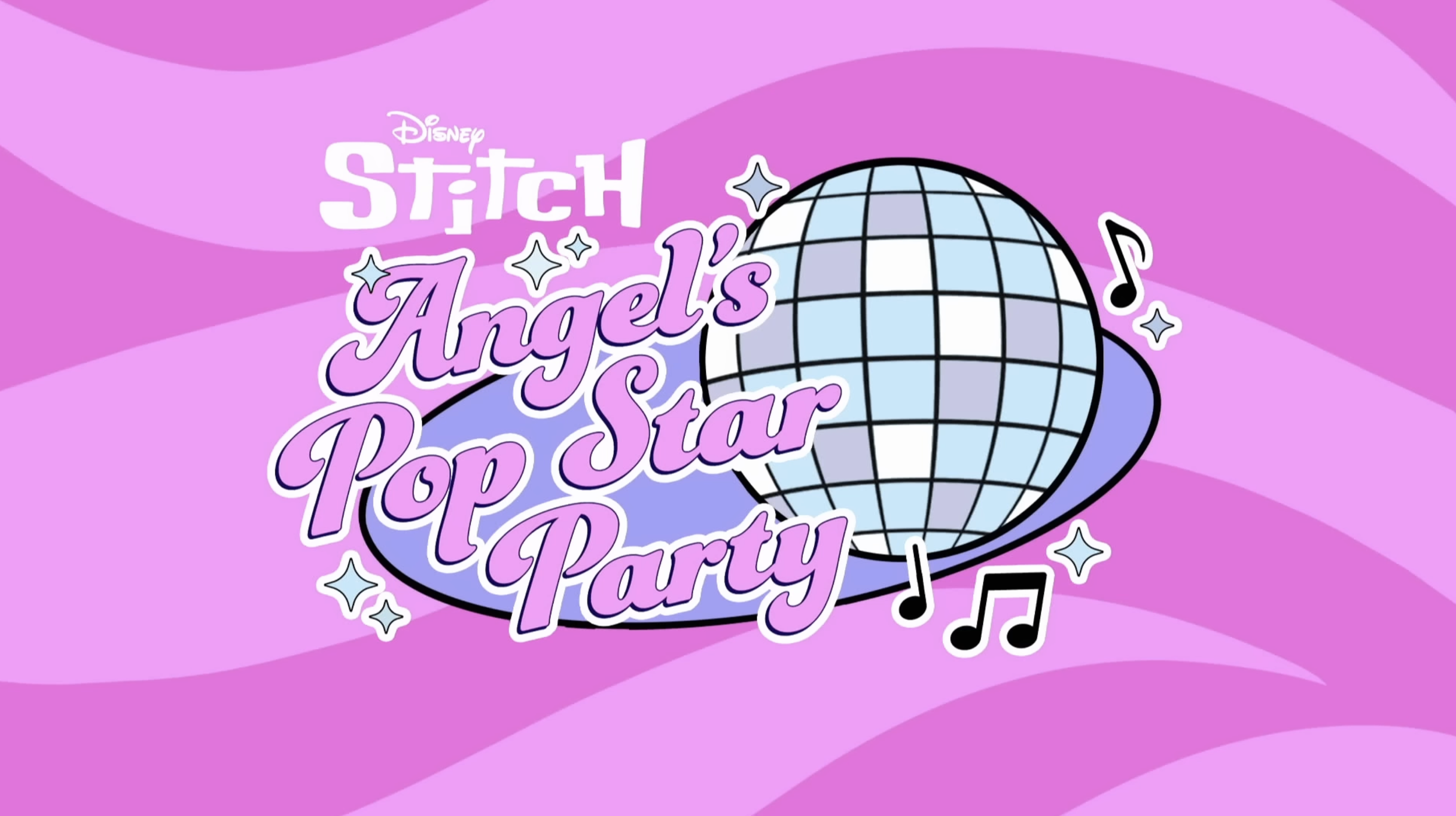 Stitch and Angel's Pop Star Party /Disney (BG Paint)