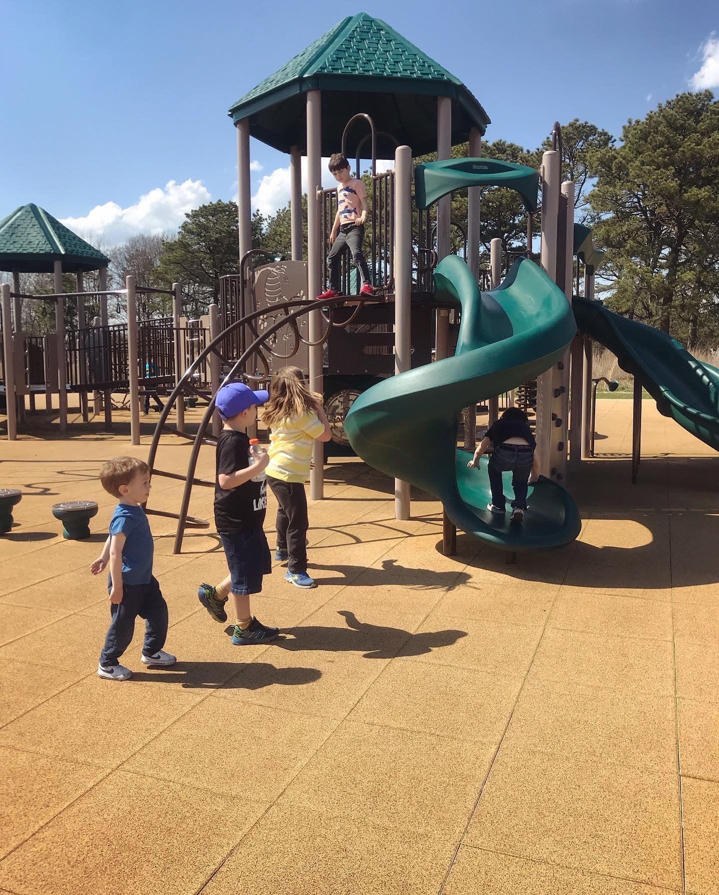 Happy 11th Birthday Liam and Logan 🥳 Perfect afternoon at the playground with friends. Wishing you both the best day ever. #birthdayboys #twins #happybirthday #celebrate #spring #feelthesunshine #nature #theboys