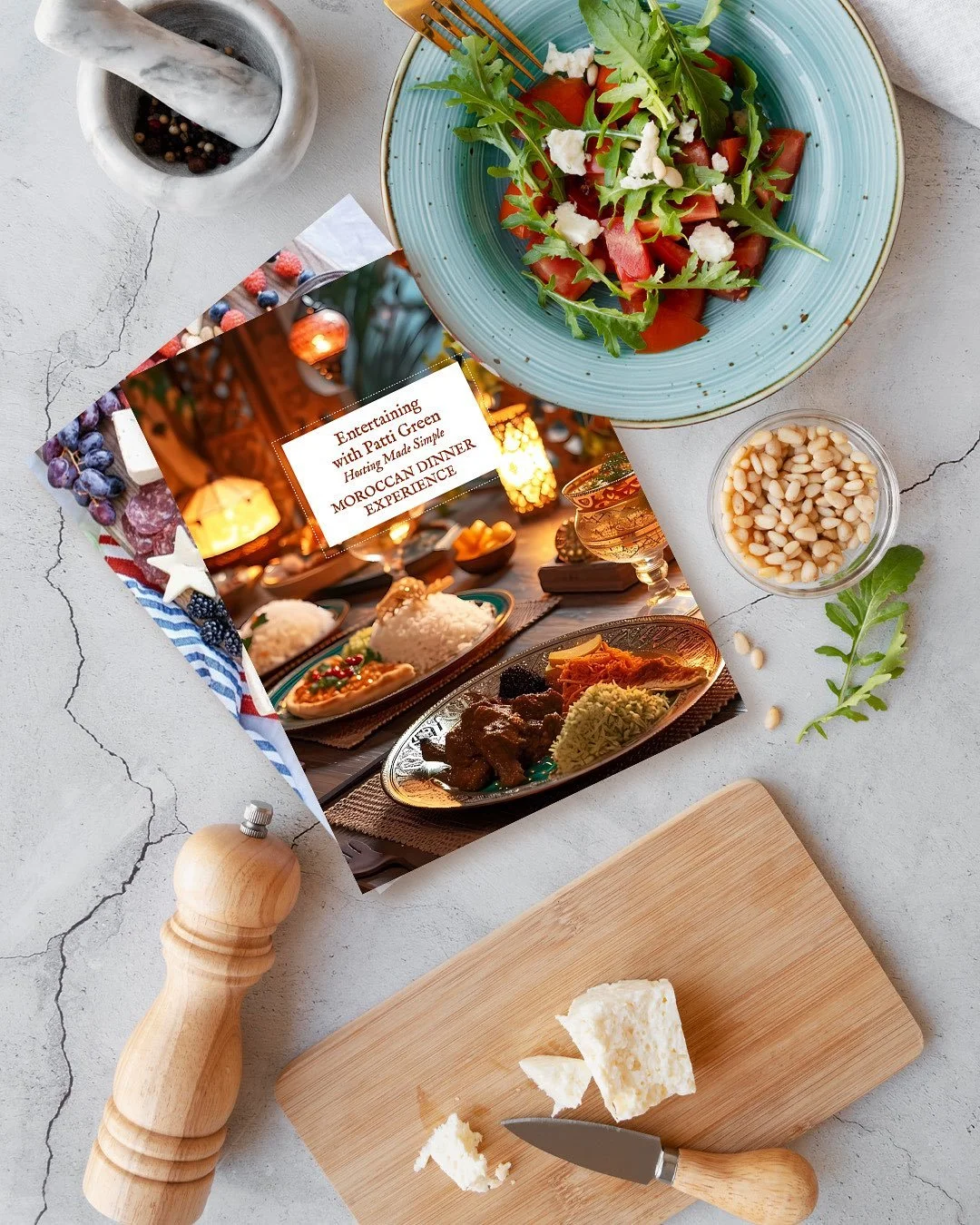 This week I worked on getting @pattigreenhealthyliving store up on her website, where she&rsquo;s offering her entertaining and recipe guides. I also designed each of the guides and now they are available for immediate download. Starting at $6.95 you