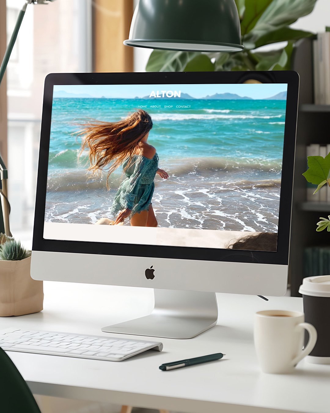 I wrapped up this website for @ashlieredmond last year but she recently launched it so sharing with you all. Ashlie&rsquo;s new business @altonhaircare is a company that empowers individuals to embrace their natural beauty with high-quality, plant-ba