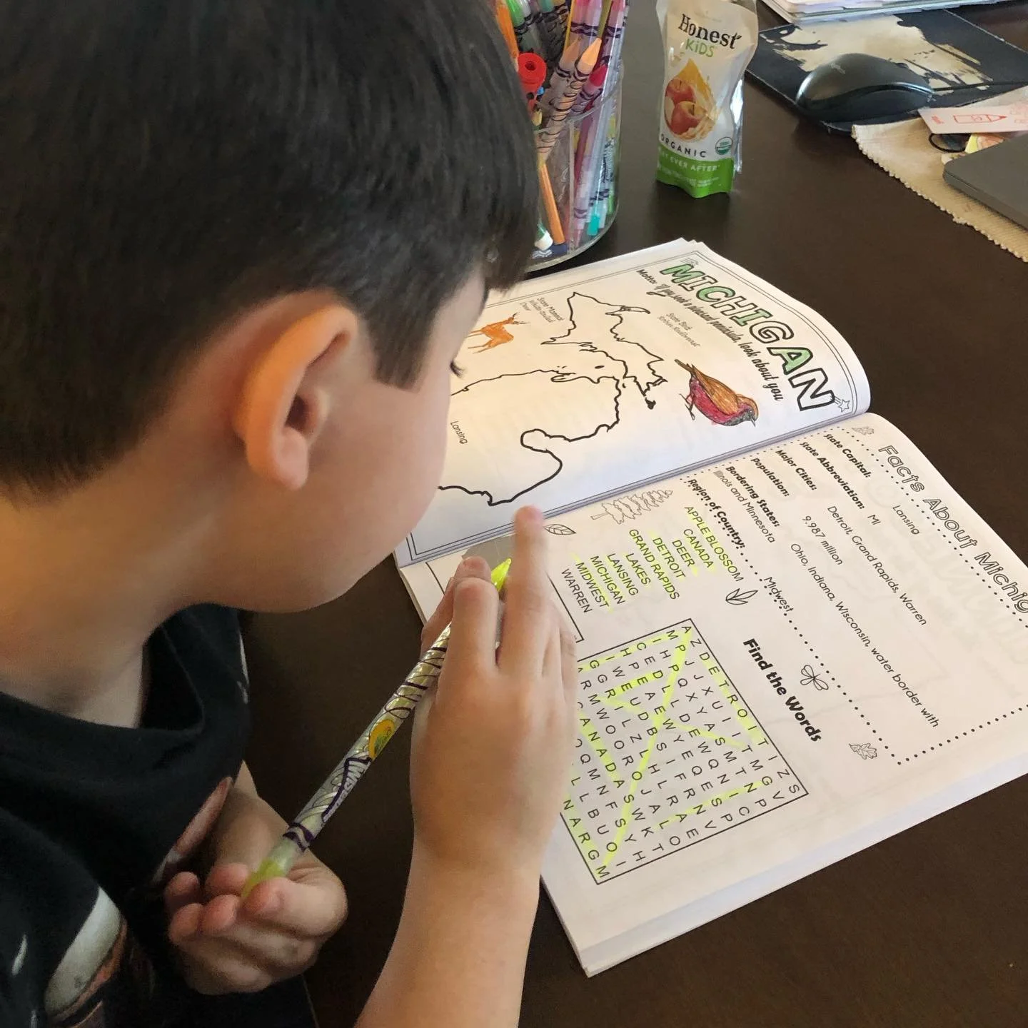 Sharing a peek into what we&rsquo;ve been learning over here this past month. Elliot&rsquo;s has been doing great with his core studies and we jumped back into geography and history. Lots of fun informative lessons. For our lit studies we read Holes 