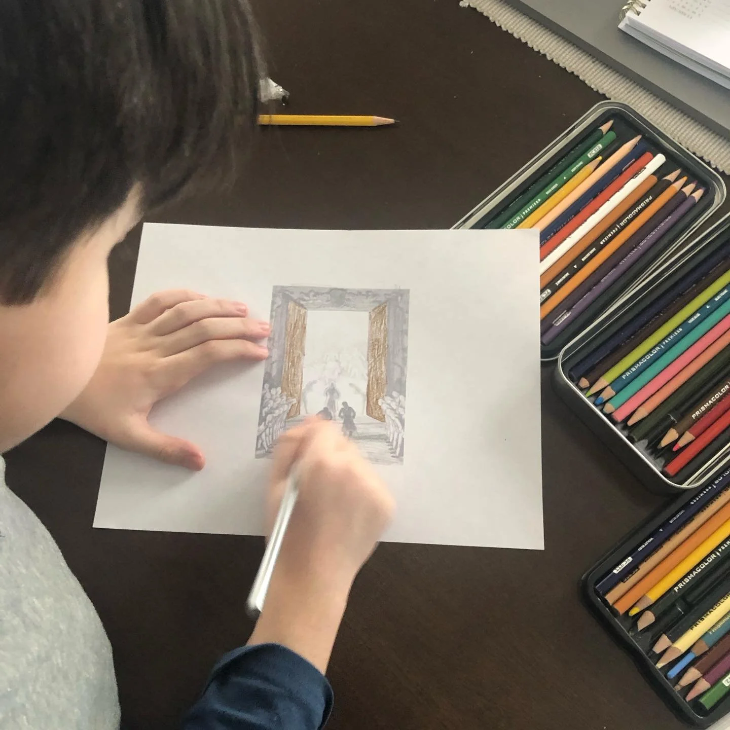 These past few weeks of lessons have been great. For history we learned about Benjamin Franklin and The Boston Tea Party. We are gearing up for The Revolutionary War and will read about George Washington next. Elliot&rsquo;s core subjects are going w