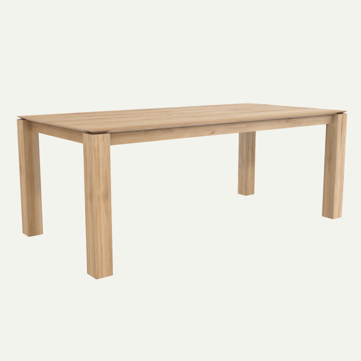 Oak Dining Table - Slice