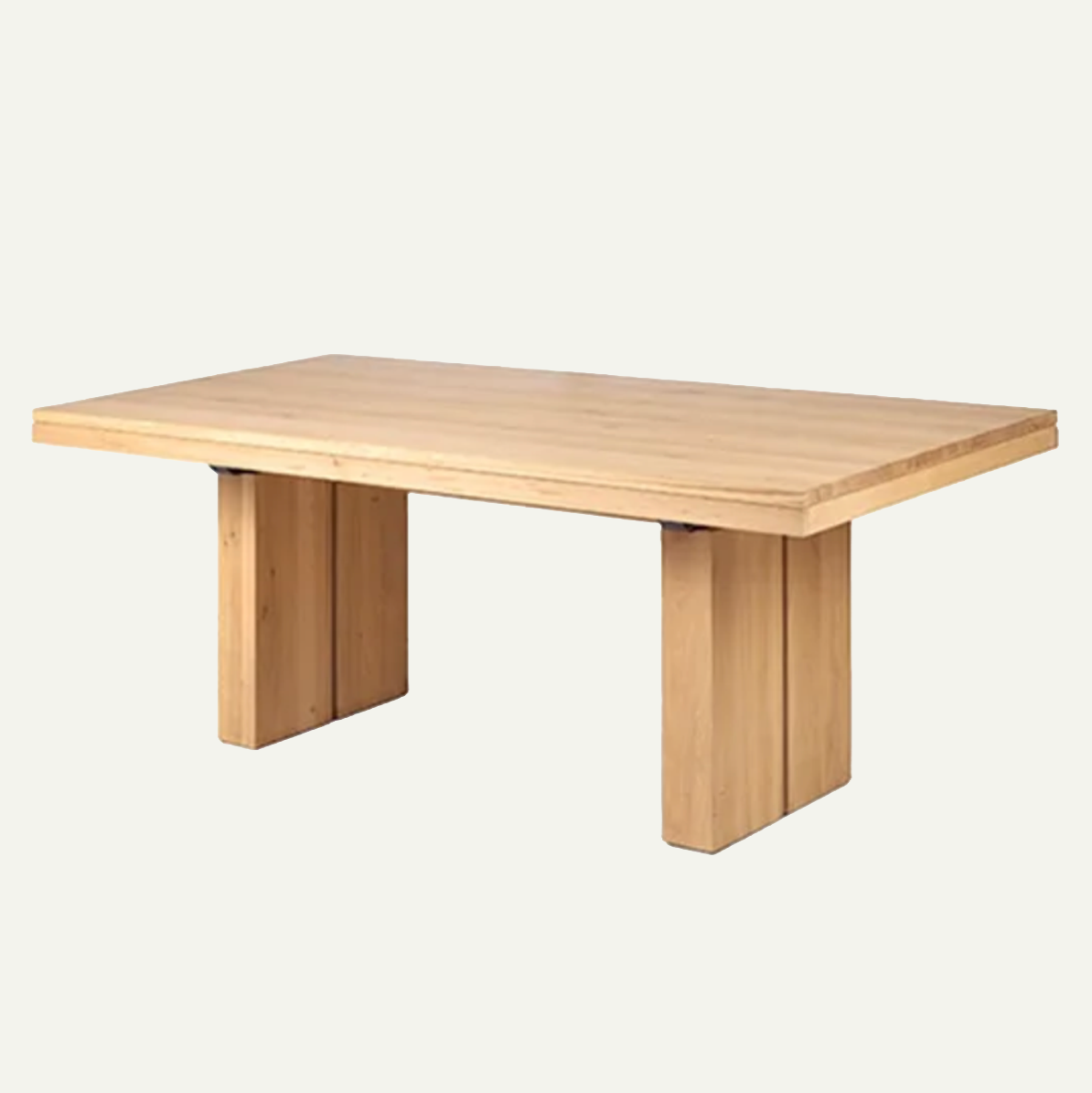 Oak Dining Table - Double Extension
