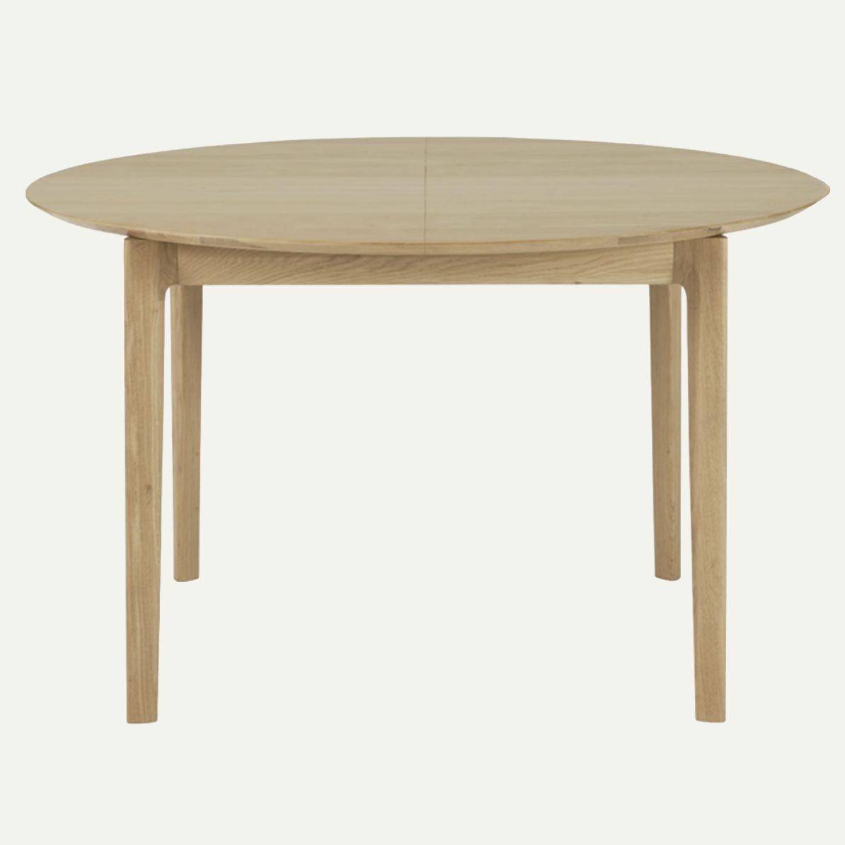 Oak Dining Table - Bok Round Extendable