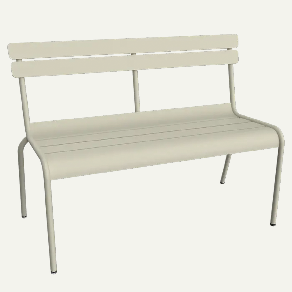 Outdoor Bench - Luxembourg Bench With Back