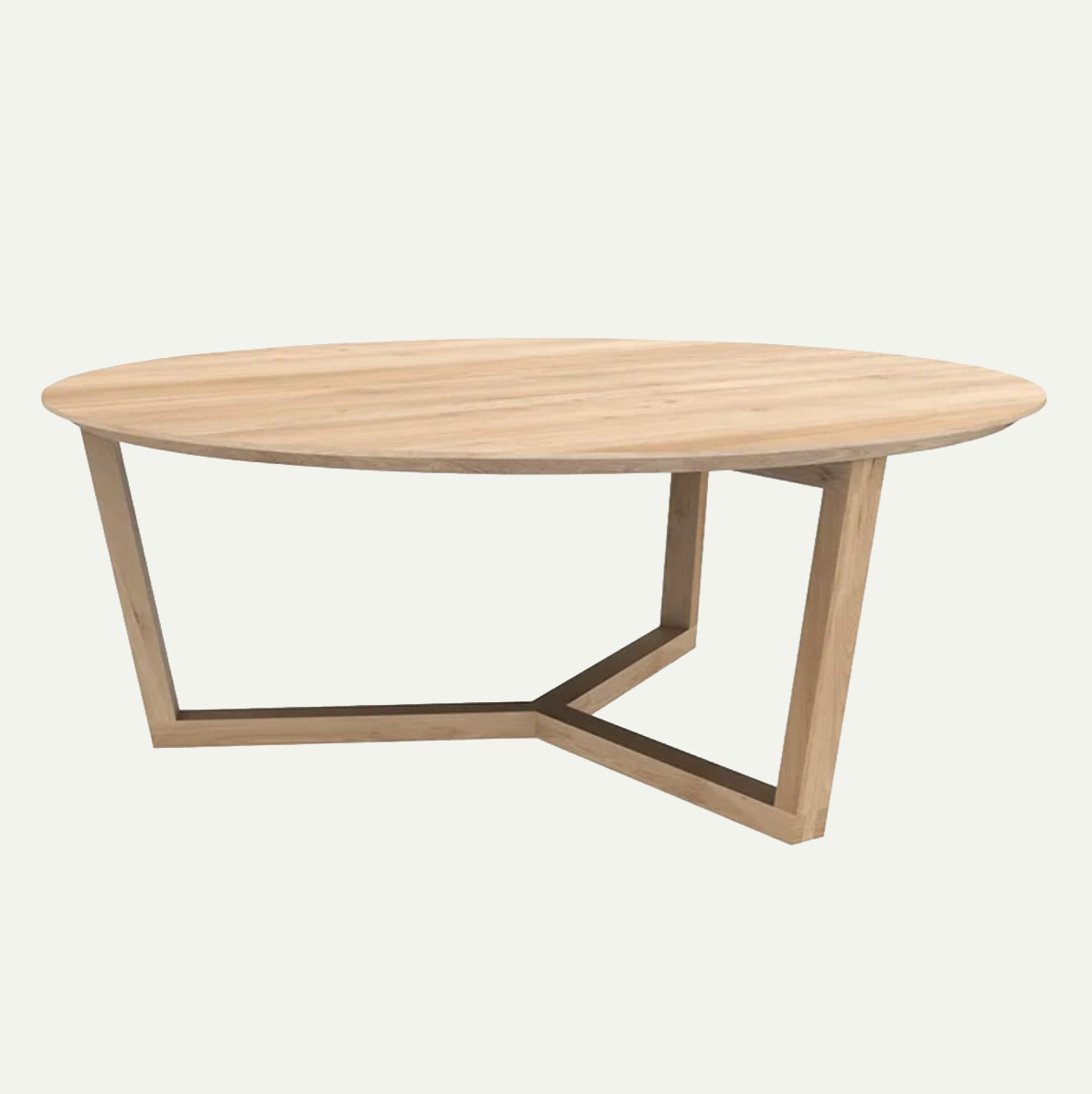 Coffee Table - Oak Tripod Coffee Table