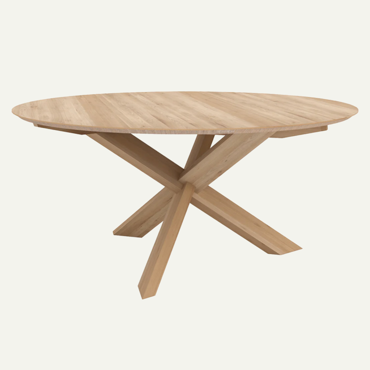 Oak Dining Table - Circle