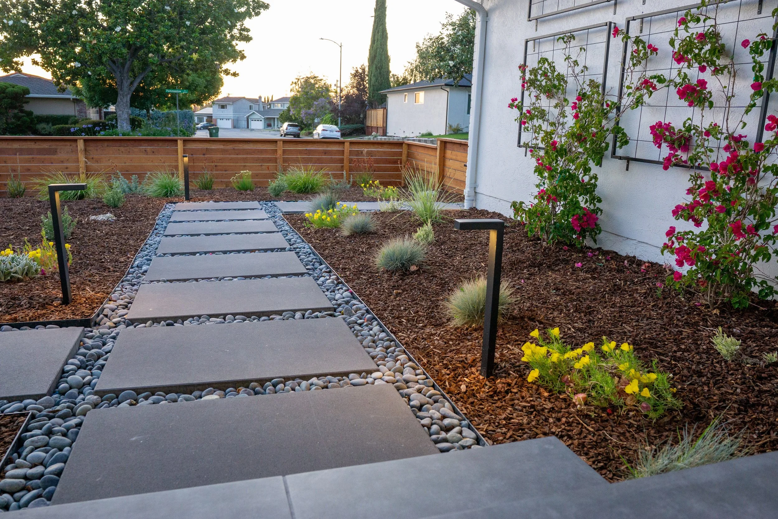 Fremont, CA. A New Beginning: House & Garden