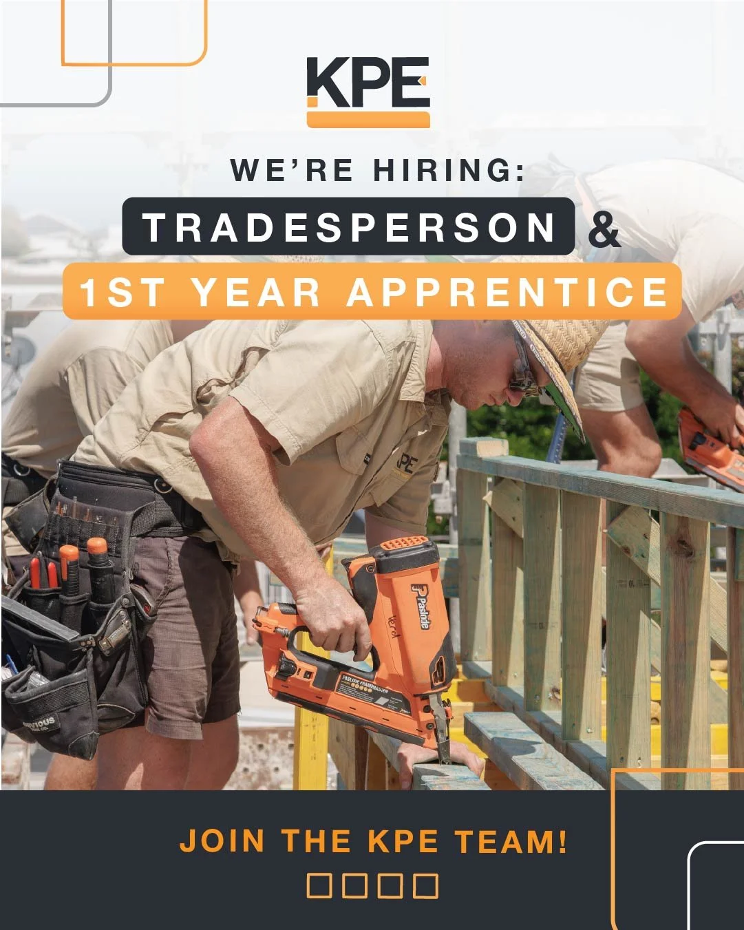 We are hiring! ⚒️

We're looking for a skilled Tradesperson and a 1st Year Apprentice to join our growing build and carpentry team here Newcastle.

If you're passionate and experienced with a keen eye for detail, we'd love to hear from you. You'll be