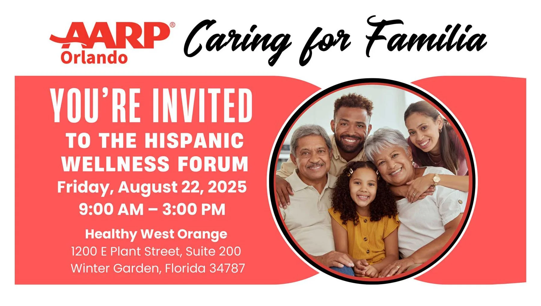 Dr. Castaneda to Speak at AARP Florida’s “Caring for Familia” Hispanic Wellness Forum