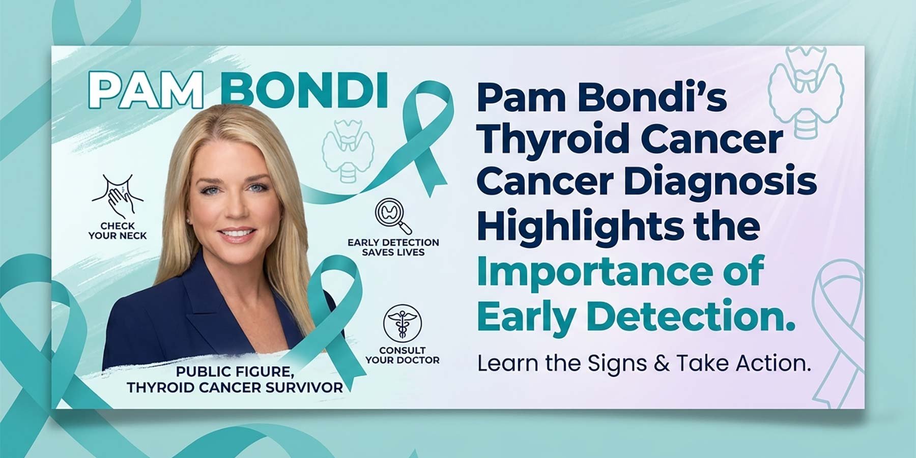Pam Bondi's Thyroid Cancer Diagnosis Highlights the Importance of Early Detection