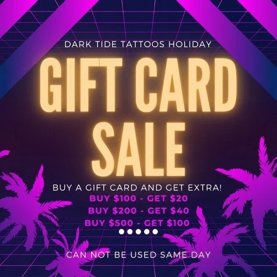 Holiday gift cards Available!